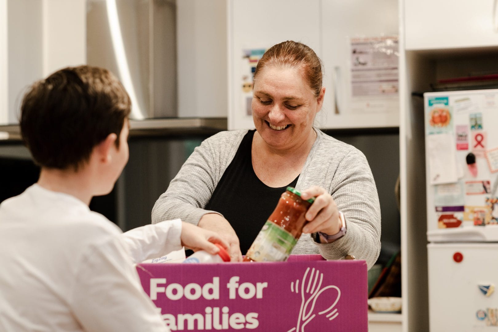Picture of Eileen image in the page The spirit of giving to those near and far at Christmas