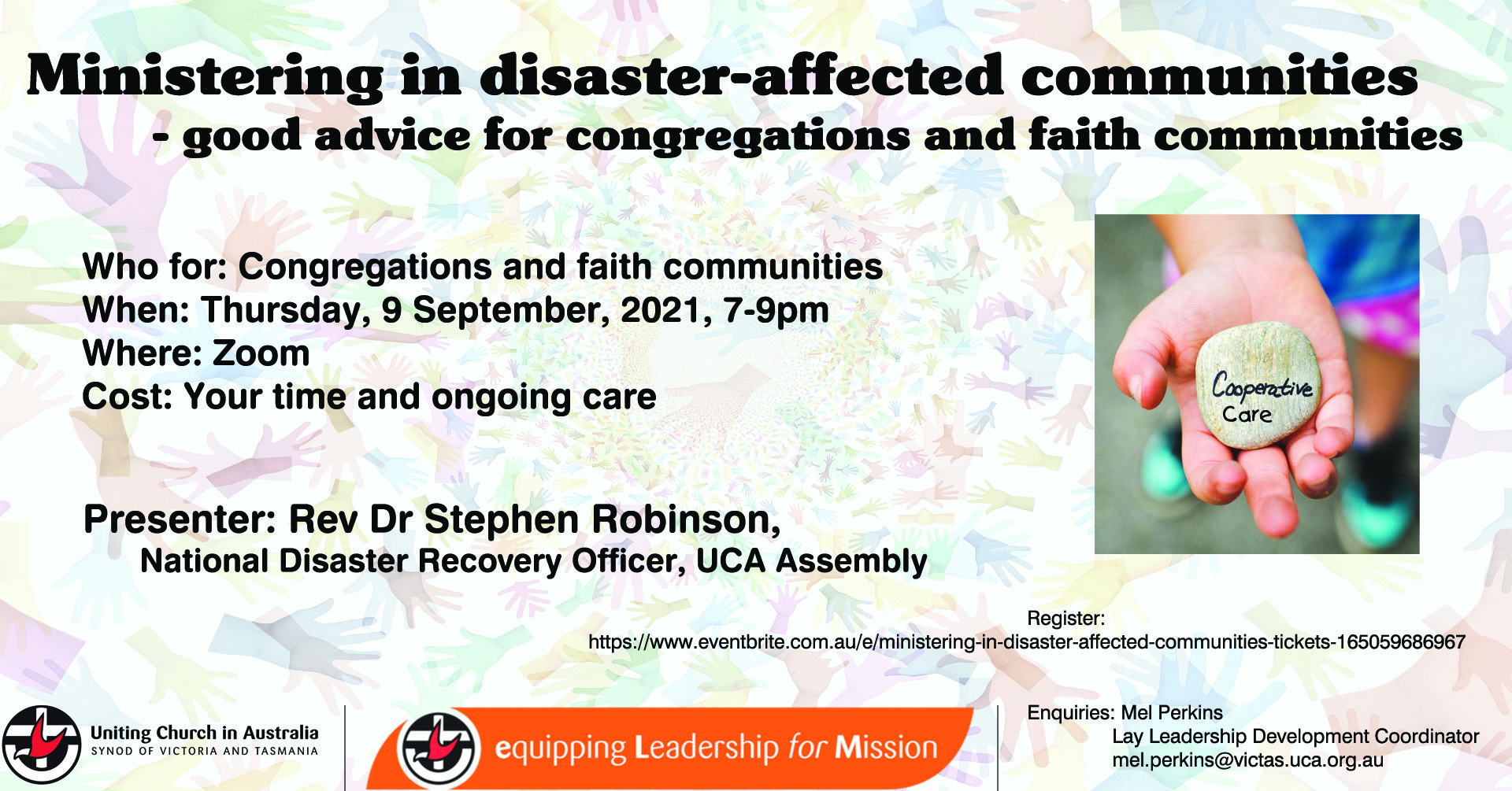 Picture of Good advice disaster training linked in the page Ministering in disaster-affected communities
