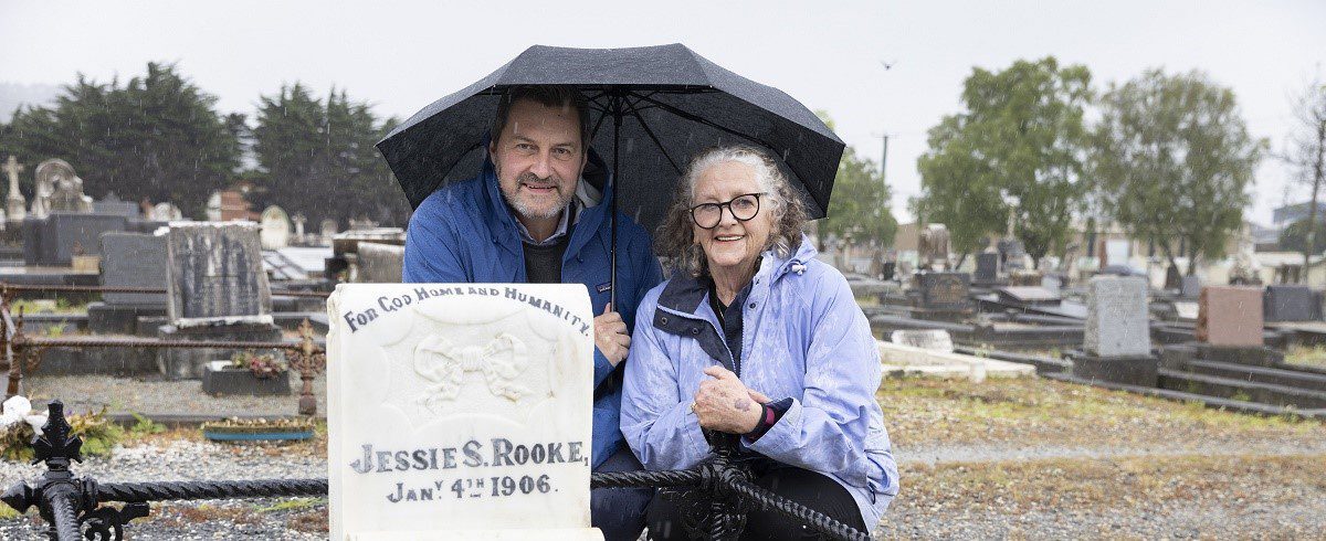 Picture of Grave two in the page Vote of thanks for Jessie