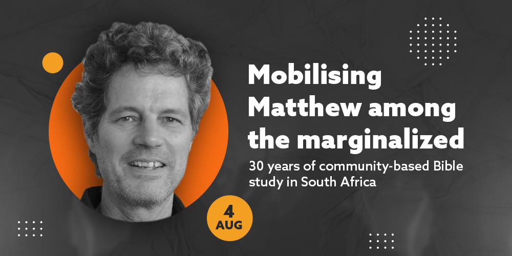 Picture of Mobilising matthew banner in the page Mobilising Matthew among the marginalized: 30 years of community-based Bible study in South Africa
