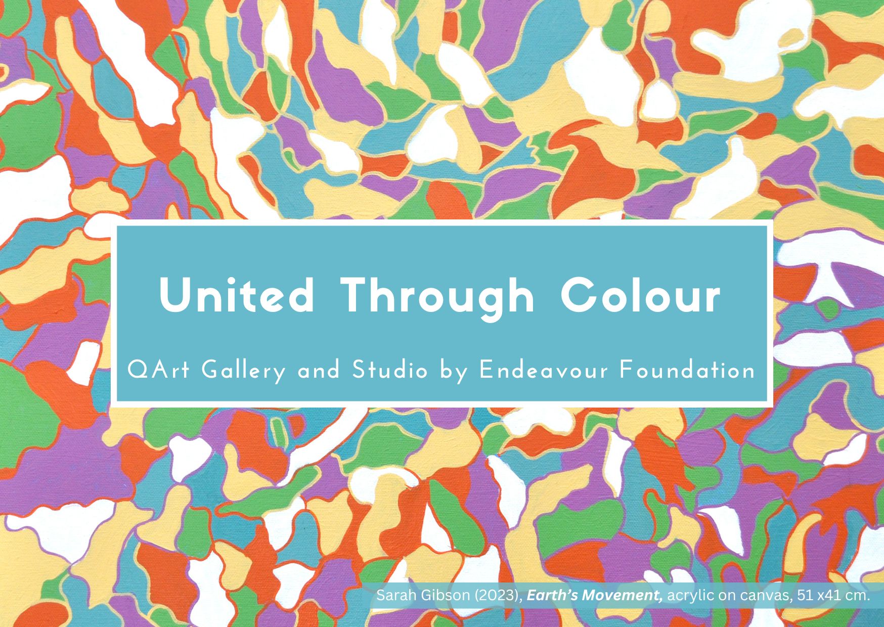 Picture of Invite front 1 in the page United Through Colour