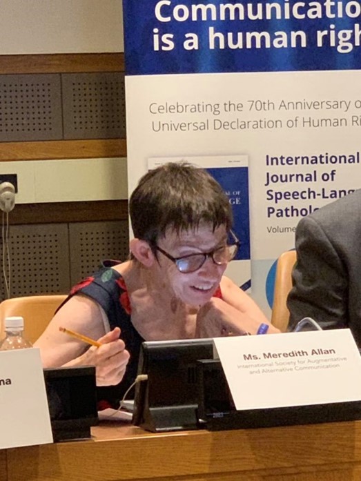 Picture of Meredith allan in the page Opening Panel Discussion: Ecumenical Period of Reflection on Disability and the Bible