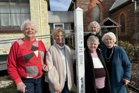 Picture of Peace pole beaconsfield two in the page Poles promote peace message