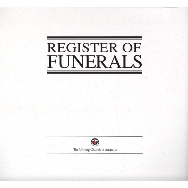 Picture of Funeral register x px in the page Funeral Register