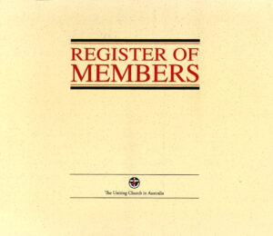 Picture of Register of members in the page Register of Membership