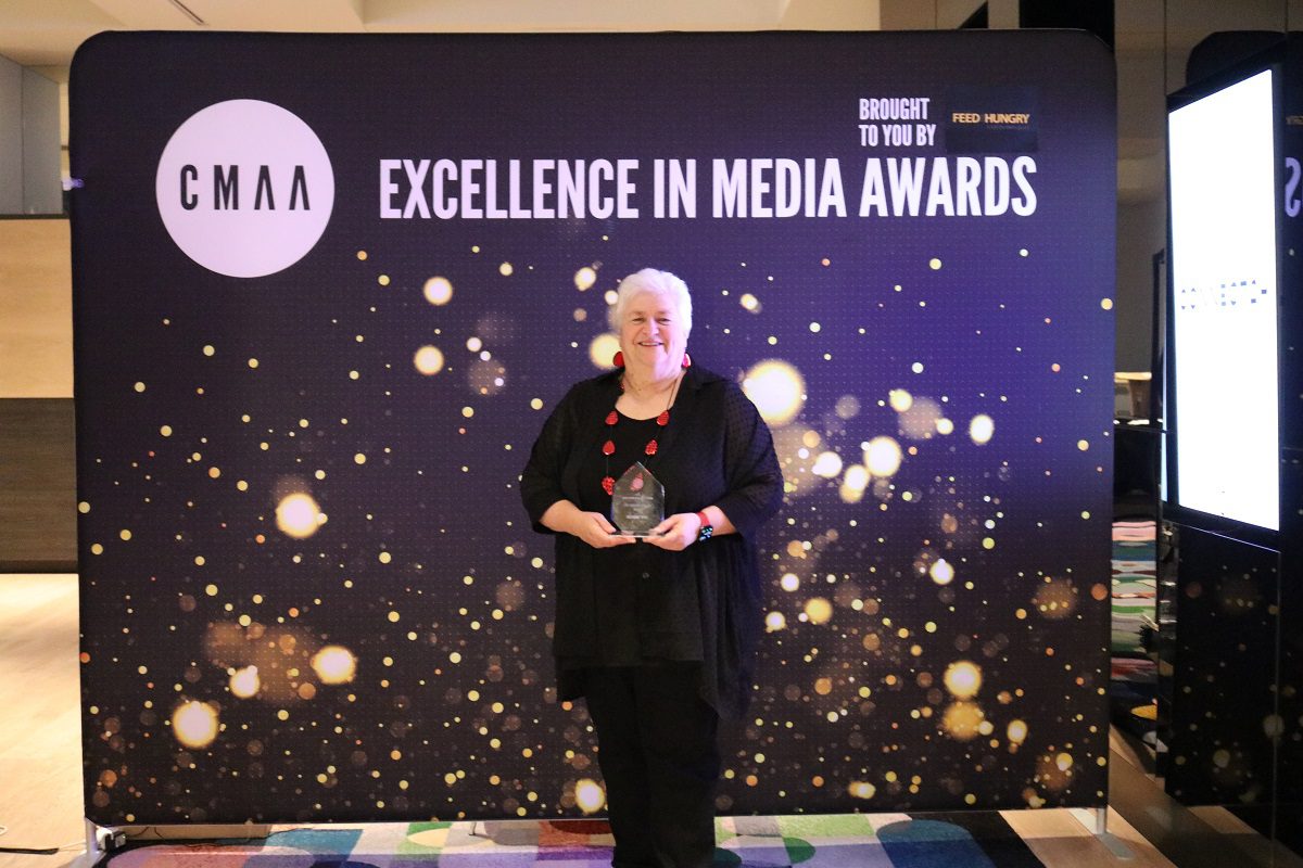 Picture of Debbie award two in the page Radio dial tuned to recognition