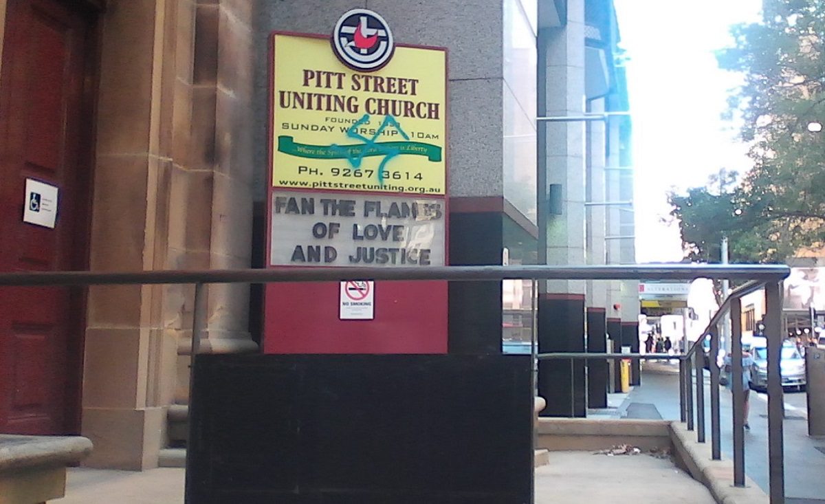 Picture of Churches protest three in the page Faith, protest and protection