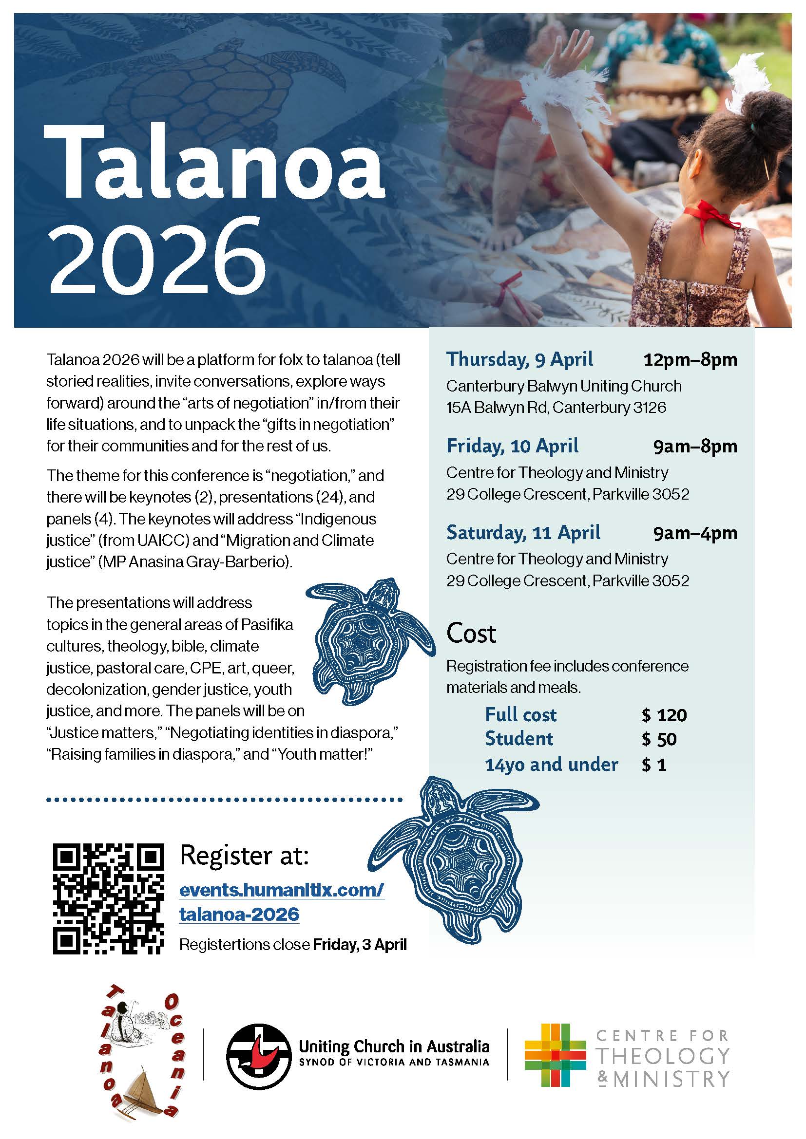 Picture of Talanoa flyer in the page Talanoa 2026