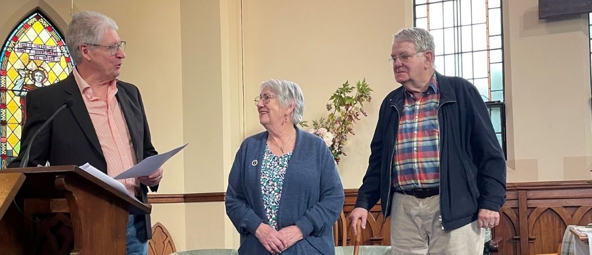 Picture of John and jenny six e in the page Service to Zambia recognised