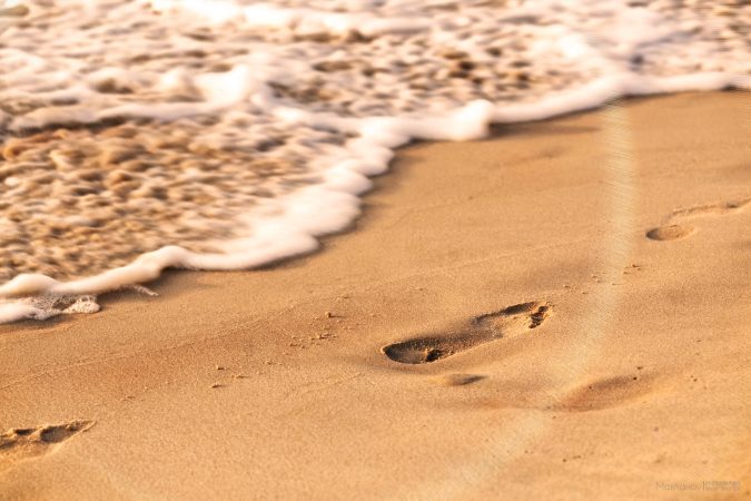Picture of Closeup shot footprints sandy surface near beach daytime in the page October 2026 Board reflection for school boards: what carries our imprint?