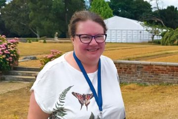 Picture of Sandy five questions e in the page Five questions with ...