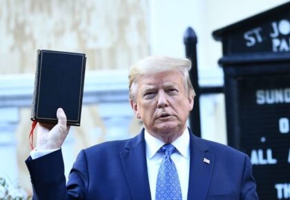 Picture of Trump e1591325470218 in the page Trump’s photo op with church and Bible was offensive, but not new